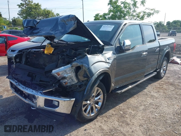 2017 Ford F-150 XL with VIN 1FTEW1EFXHFB61973, listed as a IAAI auction lot 42212263 with 109,220 mi miles and . Bid and sale history available at DreamBid. Image 2.
