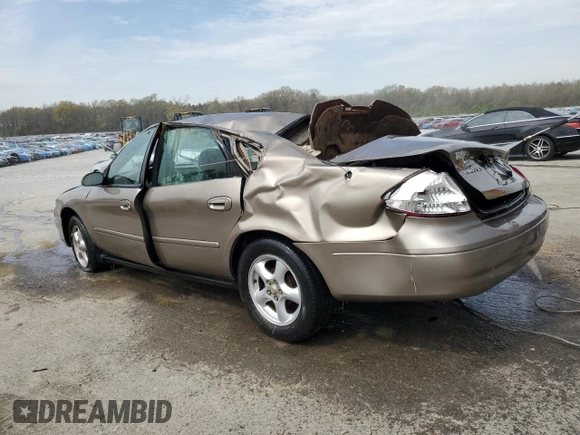 2002 Ford Taurus SES Standard with VIN 1FAFP55UX2A202460, listed as a Copart auction lot 50206465 with 267,625 mi miles and Non Repairable. Bid and sale history available at carsss.com. Image 2.