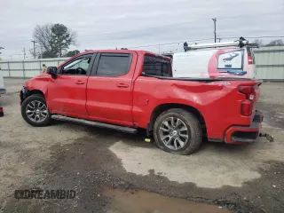 2021 Chevrolet Silverado 1500 RST with VIN 1GCUYEEL8MZ296686, listed as a Copart auction lot 46486455 with 0 mi miles and Salvage Title. Bid and sale history available at carsss.com. Image 2.
