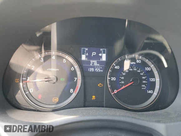 2016 Hyundai Accent SE with VIN KMHCT4AE5GU057587, listed as a Copart auction lot 53142205 with 139,155 mi miles and Clean Title. Bid and sale history available at DreamBid. Image 9.