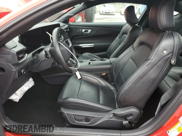 2024 Ford Mustang EcoBoost with VIN 1FA6P8TH1R5141252, listed as a Copart auction lot 62332025 with 13,621 mi miles and Clean title. Bid and sale history available at DreamBid. Image 7.