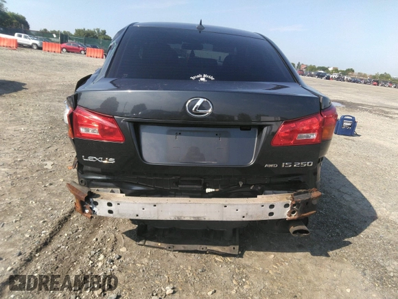 2007 Lexus IS 250 with VIN JTHCK262175011788, listed as a IAAI auction lot 39887880 with 210,537 mi miles. Bid and sale history available at carsss.com. Image 12.