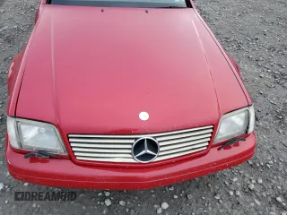 1997 Mercedes-Benz SL-Class with VIN WDBFA63F9VF143994, listed as a Copart auction lot 81814144 with 0 mi miles and Salvage Title. Bid and sale history available at carsss.com. Image 13.