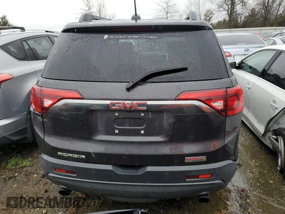 2017 GMC Acadia SLT with VIN 1GKKNVLS1HZ134614, listed as a Copart auction lot 47994065 with 87,201 mi miles and Salvage Title. Bid and sale history available at carsss.com. Image 6.