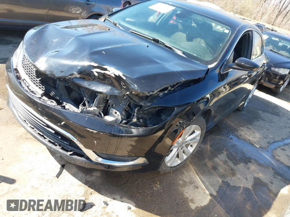 2016 Chrysler 200 Limited with VIN 1C3CCCAB9GN126719, listed as a IAAI auction lot 41828050 with 218,871 mi miles. Bid and sale history available at carsss.com. Image 2.