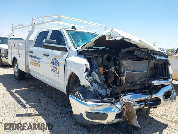 2021 Ram 2500 Tradesman with VIN 3C6UR4HL2MG604574, listed as a IAAI auction lot 42356580 with 54,026 mi miles and . Bid and sale history available at DreamBid. Image 6.
