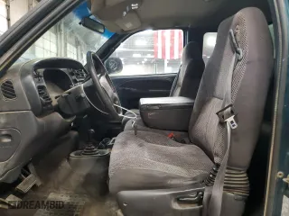 1998 Dodge Ram 1500 with VIN 3B7HF13Z0WG206831, listed as a Copart auction lot 45187745 with 225,200 mi miles and Salvage Title. Bid and sale history available at carsss.com. Image 7.