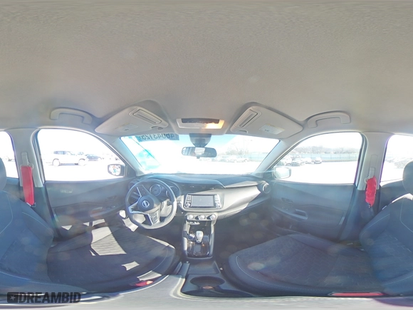 2022 Nissan Kicks S with VIN 3N1CP5BV5NL526071, listed as a Copart auction lot 46043125 with 43,544 mi miles and Salvage Title. Bid and sale history available at carsss.com. Image 12.