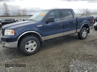2004 Ford F-150 XLT with VIN 1FTPW14544KC82095, listed as a Copart auction lot 50097555 with 154,162 mi miles and Clean Title. Bid and sale history available at carsss.com. Image 1.
