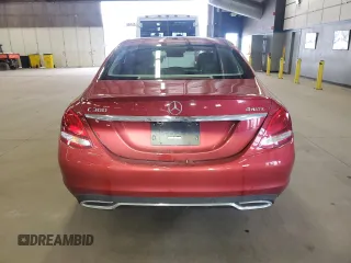 2016 Mercedes-Benz C 300 Luxury with VIN 55SWF4KB8GU157719, listed as a Copart auction lot 53180595 with 114,888 mi miles and Salvage Title. Bid and sale history available at carsss.com. Image 6.