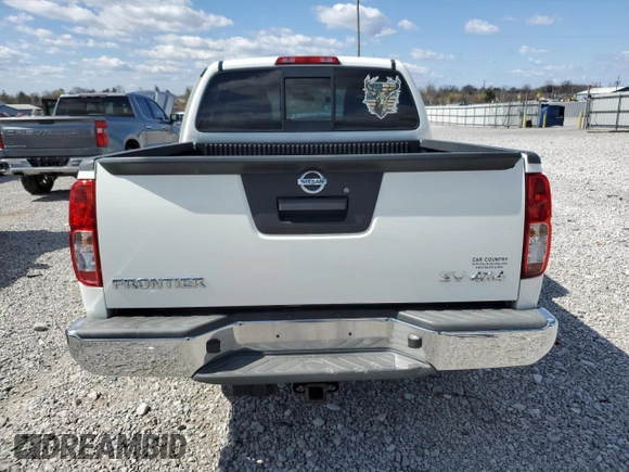 2016 Nissan Frontier SV with VIN 1N6AD0EV9GN796576, listed as a Copart auction lot 50412155 with 123,560 mi miles and Salvage title. Bid and sale history available at DreamBid. Image 6.