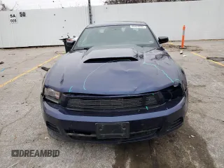 2012 Ford Mustang V6 Premium with VIN 1ZVBP8AM0C5256504, listed as a Copart auction lot 86628894 with 187,417 mi miles and Salvage Title. Bid and sale history available at carsss.com. Image 5.