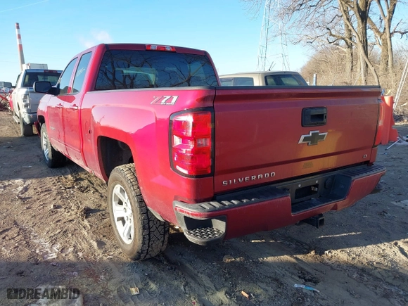 2018 Chevrolet Silverado 1500 LT with VIN 1GCVKREC0JZ177104, listed as a IAAI auction lot 41431324 with 87,145 mi miles. Bid and sale history available at carsss.com. Image 3.