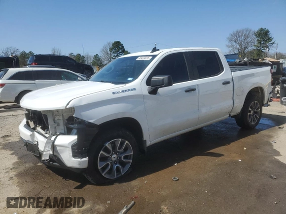 2020 Chevrolet Silverado 1500 Custom with VIN 3GCPWBEH5LG246999, listed as a Copart auction lot 48423035 with 126,853 mi miles and Clean Title. Bid and sale history available at DreamBid. Image 1.