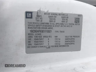 2014 Chevrolet Express Cargo with VIN 1GCSGAFX0E1110921, listed as a IAAI auction lot 42737205 with 177,631 mi miles and . Bid and sale history available at DreamBid. Image 9.