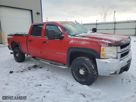 2007 Chevrolet Silverado 2500HD LT w/1LT with VIN 1GCHK23667F548326, listed as a Copart auction lot 88230715 with 0 mi miles and Non Repairable. Bid and sale history available at carsss.com. Image 4.