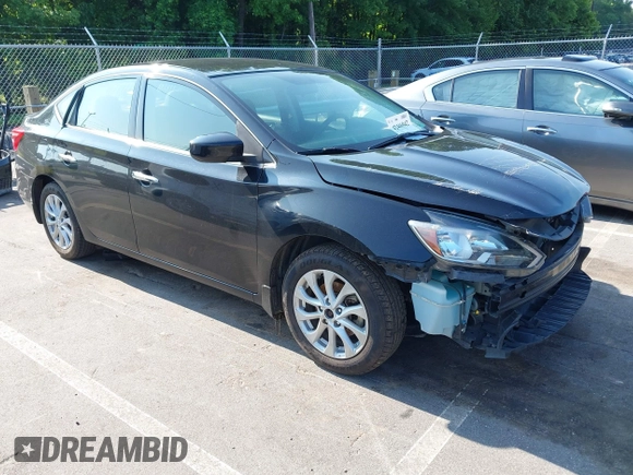 2017 Nissan Sentra SV with VIN 3N1AB7AP9HY281187, listed as a IAAI auction lot 42446942 with 168,048 mi miles and . Bid and sale history available at DreamBid. Image 1.