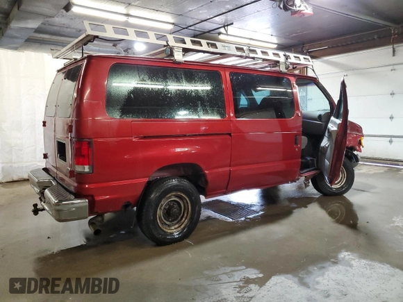 2000 Ford Econoline Cargo with VIN 1FMNE31L5YHA02689, listed as a Copart auction lot 49224125 with 249,120 mi miles and Salvage Title. Bid and sale history available at DreamBid. Image 3.