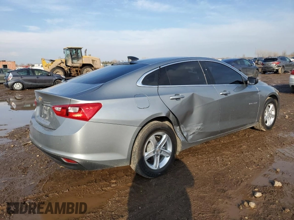2024 Chevrolet Malibu LS with VIN 1G1ZB5ST7RF200902, listed as a Copart auction lot 46476245 with 9,812 mi miles and Salvage Title. Bid and sale history available at DreamBid. Image 3.