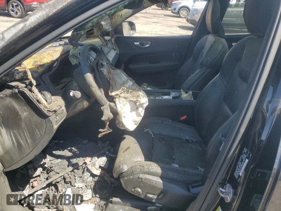 2019 Volvo XC60 Inscription with VIN YV4A22RL9K1309662, listed as a Copart auction lot 54296595 with Not provided miles and Salvage title. Bid and sale history available at DreamBid. Image 7.
