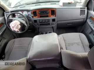 2006 Dodge 1500 SLT with VIN 1D7HA18256S568470, listed as a Copart auction lot 47492545 with 107,676 mi miles and Salvage Title. Bid and sale history available at carsss.com. Image 8.