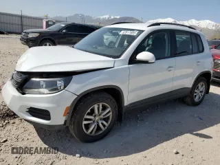 2017 Volkswagen Tiguan S with VIN WVGBV7AX8HK028302, listed as a Copart auction lot 52617685 with 108,191 mi miles and Salvage Title. Bid and sale history available at DreamBid. Image 1.