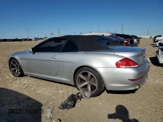 2008 BMW 6 Series 650i with VIN WBAEB53538CX62587, listed as a Copart auction lot 84802284 with 83,838 mi miles and Clean Title. Bid and sale history available at carsss.com. Image 2.