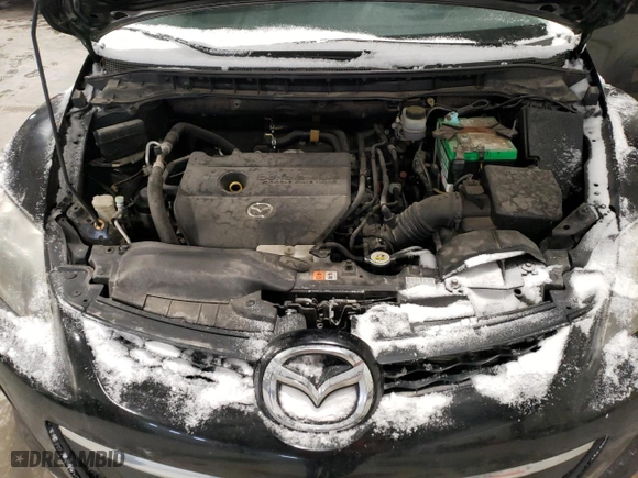 2011 Mazda CX-7 i SV with VIN JM3ER2A59B0380645, listed as a Copart auction lot 45112205 with 187,332 mi miles and Salvage Title. Bid and sale history available at carsss.com. Image 12.
