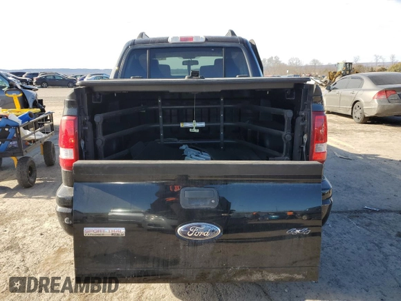 2008 Ford Explorer Sport Trac Limited with VIN 1FMEU53E38UA07717, listed as a Copart auction lot 42933155 with 124,850 mi miles and Salvage title. Bid and sale history available at DreamBid. Image 6.
