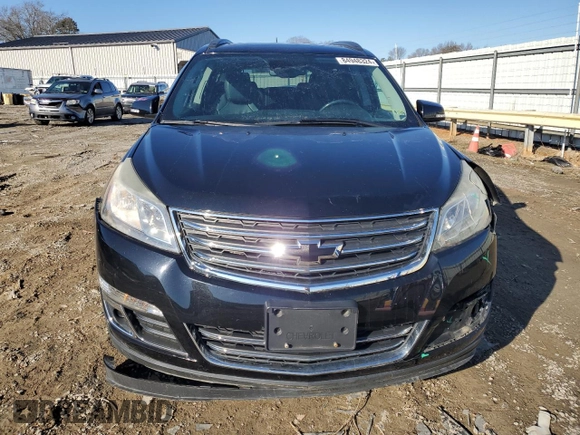 2016 Chevrolet Traverse LTZ with VIN 1GNKVJKD7GJ108028, listed as a Copart auction lot 84948324 with 134,322 mi miles and Salvage Title. Bid and sale history available at DreamBid. Image 5.