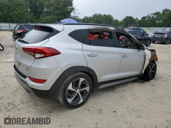 2017 Hyundai Tucson Value with VIN KM8J3CA22HU354809, listed as a Copart auction lot 55168544 with 0 mi miles and Non Repairable. Bid and sale history available at carsss.com. Image 3.