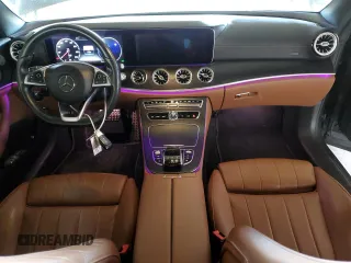 2018 Mercedes-Benz E-Class E 400 with VIN WDD1J6FB5JF020469, listed as a Copart auction lot 43455205 with 71,474 mi miles and Salvage Title. Bid and sale history available at carsss.com. Image 8.