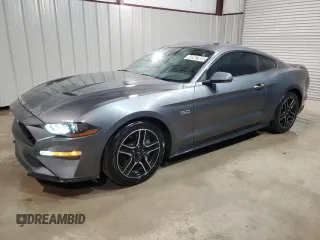 2022 Ford Mustang GT with VIN 1FA6P8CF5N5130604, listed as a Copart auction lot 48962905 with 19,476 mi miles and Clean Title. Bid and sale history available at carsss.com. Image 1.