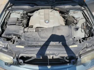 2004 BMW 7 Series 745Li with VIN WBAGN63414DS47413, listed as a Copart auction lot 62835195 with 118,457 mi miles and Clean title. Bid and sale history available at DreamBid. Image 11.