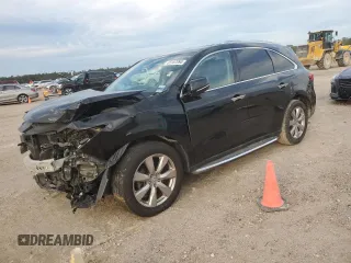 2016 Acura MDX Advance z VIN 5FRYD3H95GB006222, wystawiony jako Copart lot #83187094 z przebiegiem 86 419 mil mil oraz Szkoda całkowita • Salvage title. Historia ofert i sprzedaży dostępna na DreamBid. Obrazek 1.
