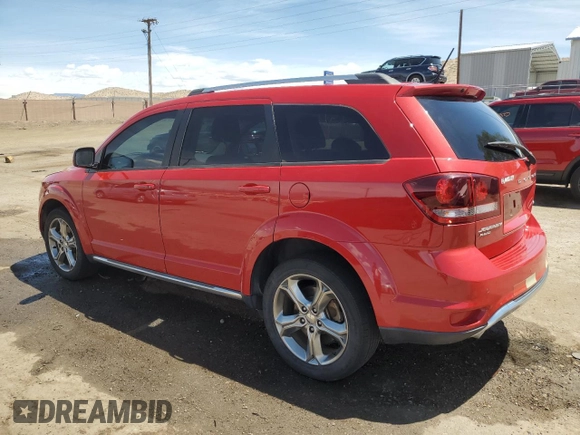 2017 Dodge Journey Crossroad Plus with VIN 3C4PDDGG6HT639298, listed as a Copart auction lot 55097135 with 39,203 mi miles and Salvage title. Bid and sale history available at DreamBid. Image 2.