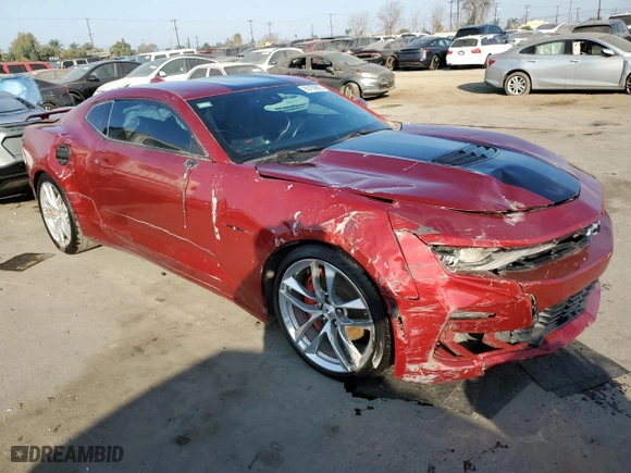 2022 Chevrolet Camaro 2SS with VIN 1G1FH1R76N0106798, listed as a Copart auction lot 89159695 with 38,673 mi miles and Salvage Title. Bid and sale history available at carsss.com. Image 4.