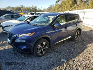 2022 Nissan Rogue SL with VIN 5N1BT3CAXNC691531, listed as a Copart auction lot 48747495 with 67,468 mi miles and Salvage Title. Bid and sale history available at carsss.com. Image 1.