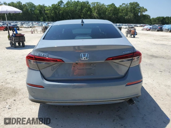 2024 Honda Civic Sport z VIN 2HGFE2F54RH546823, wystawiony jako Copart lot #54879505 z przebiegiem 35 186 mil mil oraz Nie do naprawy • Non repairable. Historia ofert i sprzedaży dostępna na DreamBid. Obrazek 6.