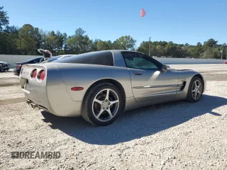 2000 Chevrolet Corvette with VIN 1G1YY22G1Y5115473, listed as a Copart auction lot 76114474 with 123,708 mi miles and Salvage Title. Bid and sale history available at carsss.com. Image 3.