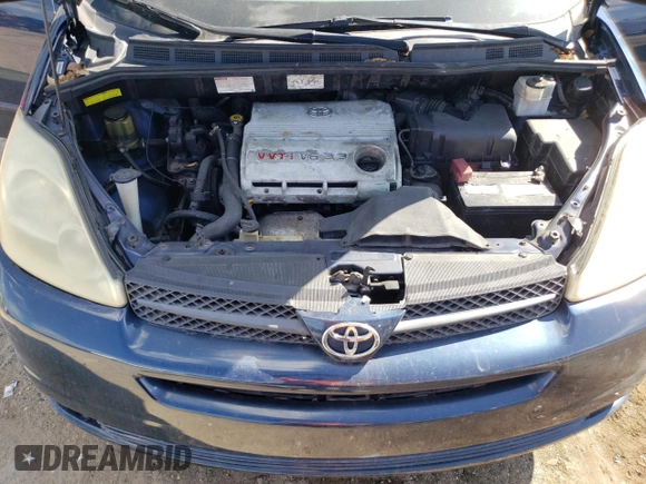 2004 Toyota Sienna CE with VIN 5TDZA23C04S196143, listed as a Copart auction lot 52233465 with 163,516 mi miles and Clean Title. Bid and sale history available at carsss.com. Image 12.