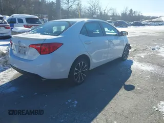 2019 Toyota Corolla L with VIN 2T1BURHE9KC203821, listed as a IAAI auction lot 41609444 with 46,615 mi miles and . Bid and sale history available at DreamBid. Image 4.