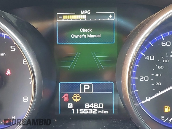 2015 Subaru Legacy Premium with VIN 4S3BNAF69F3044078, listed as a IAAI auction lot 42418309 with 115,532 mi miles and . Bid and sale history available at DreamBid. Image 15.