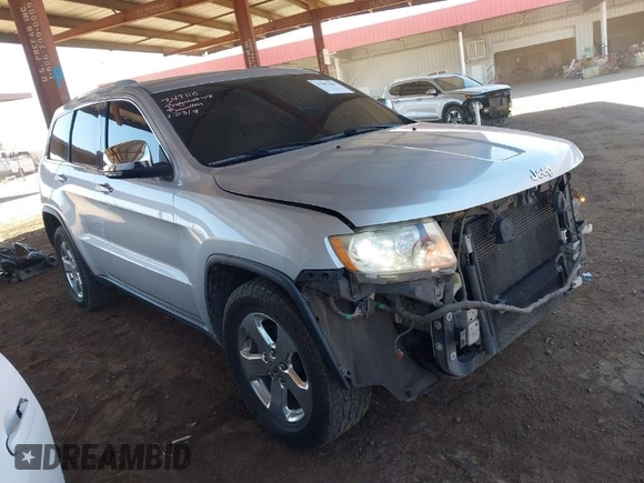 2012 Jeep Grand Cherokee Limited with VIN 1C4RJEBG7CC227488, listed as a IAAI auction lot 41881061 with 185,327 mi miles. Bid and sale history available at carsss.com. Image 1.
