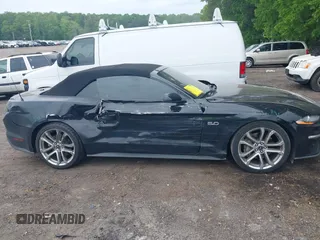 2019 Ford Mustang GT Premium with VIN 1FATP8FF8K5202115, listed as a IAAI auction lot 42085416 with 73,548 mi miles and . Bid and sale history available at DreamBid. Image 13.
