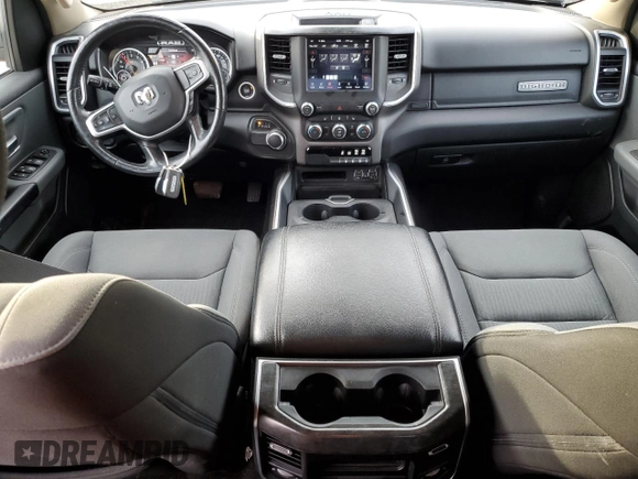 2020 Ram 1500 Big Horn with VIN 1C6RREBTXLN277674, listed as a Copart auction lot 42813315 with 123,078 mi miles and Salvage Title. Bid and sale history available at carsss.com. Image 8.
