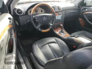 2006 Mercedes-Benz CLK 500 with VIN WDBTJ75H66F189534, listed as a Copart auction lot 80964454 with 176,587 mi miles and Salvage Title. Bid and sale history available at DreamBid. Image 8.