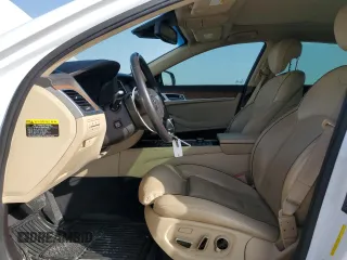 2015 Hyundai Genesis 3.8L with VIN KMHGN4JE0FU028492, listed as a Copart auction lot 48904625 with 137,715 mi miles and Salvage Title. Bid and sale history available at carsss.com. Image 7.