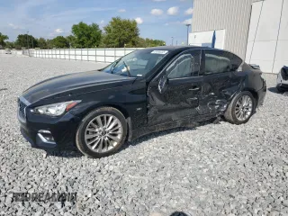 2020 Infiniti Q50 EDITION 30 with VIN JN1EV7AP6LM207777, listed as a Copart auction lot 49068035 with 53,227 mi miles and Non Repairable. Bid and sale history available at carsss.com. Image 1.