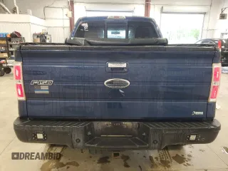 2010 Ford F-150 XL with VIN 1FTFW1EV3AFD29468, listed as a Copart auction lot 52371705 with 186,317 mi miles and Salvage Title. Bid and sale history available at carsss.com. Image 6.